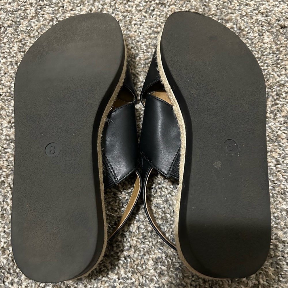 Women's Black Frances Heel Sandals - Picture 9 of 14